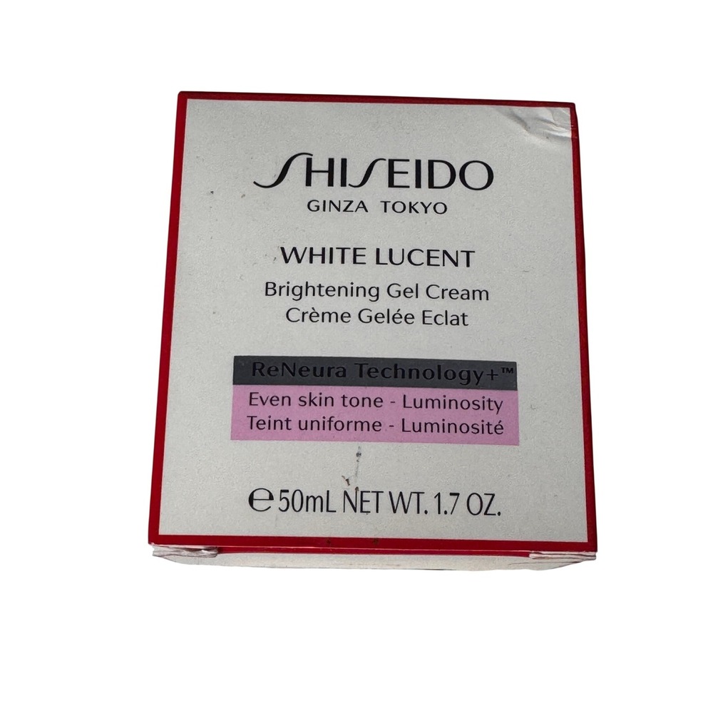 Shiseido White Lucent Brightening Gel Cream 50ml 1.7oz ReNeura Technology+ NEW